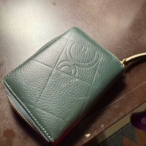 Purificación García Leather Wallet